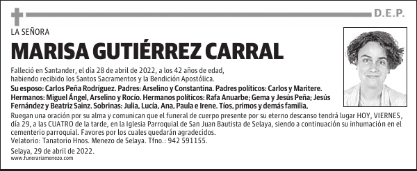Marisa Gutiérrez Carral