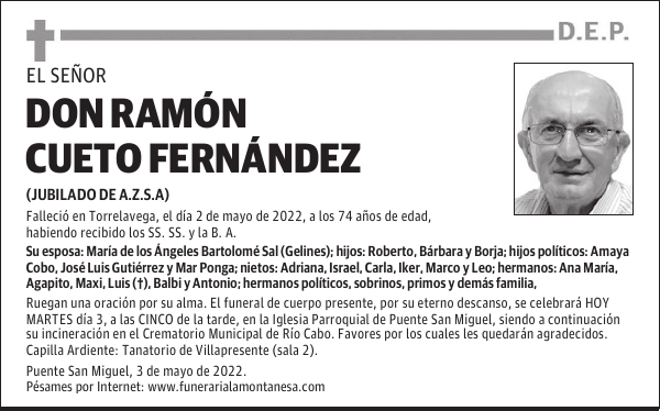 DON RAMÓN CUETO FERNÁNDEZ