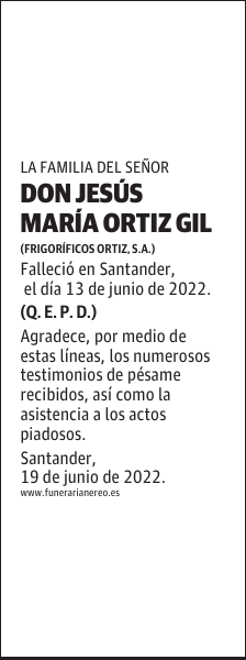 DON JESÚS MARÍA ORTIZ GIL