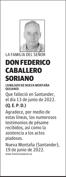 DON FEDERICO CABALLERO SORIANO