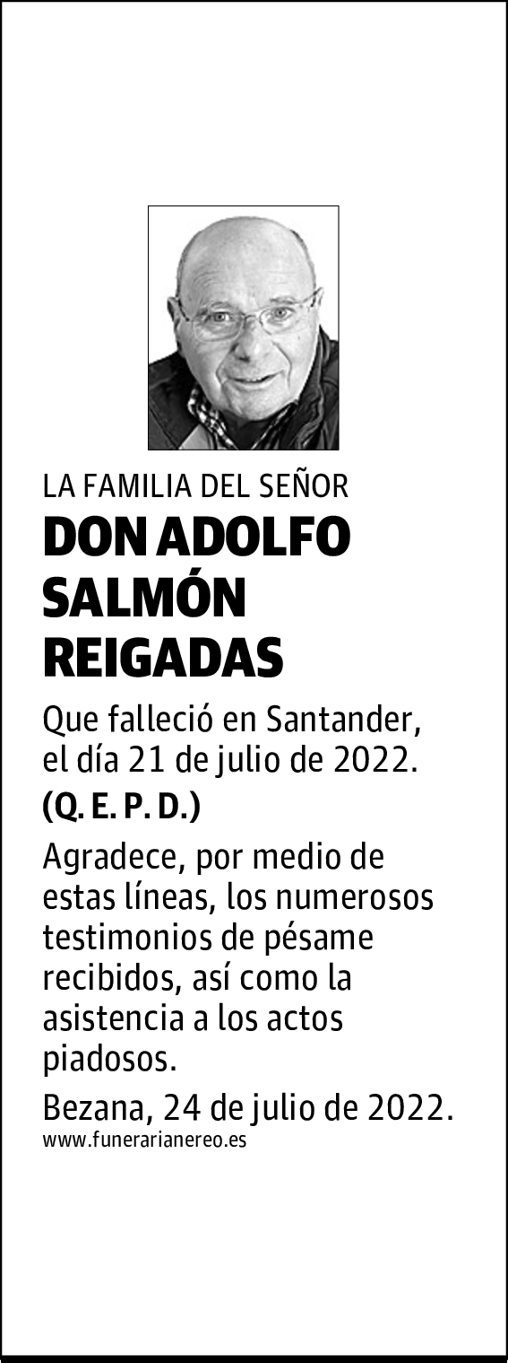 DON ADOLFO SALMÓN REIGADAS