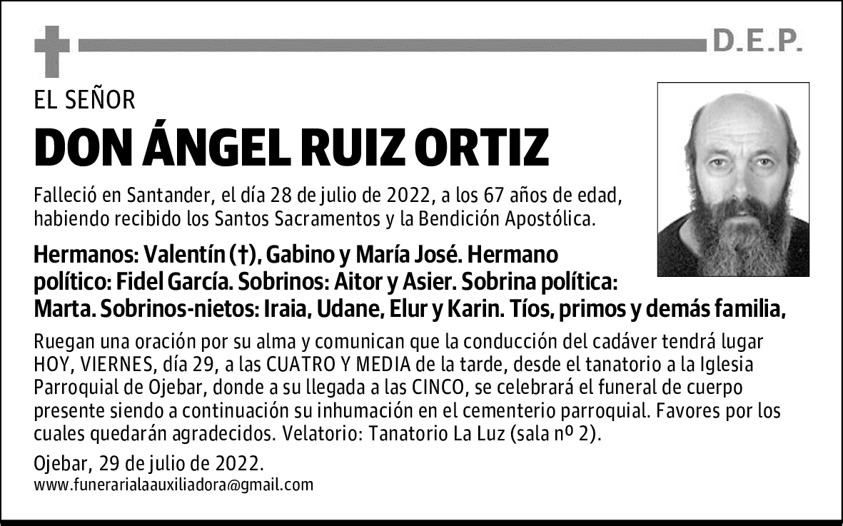 Don Ángel Ruiz Ortiz