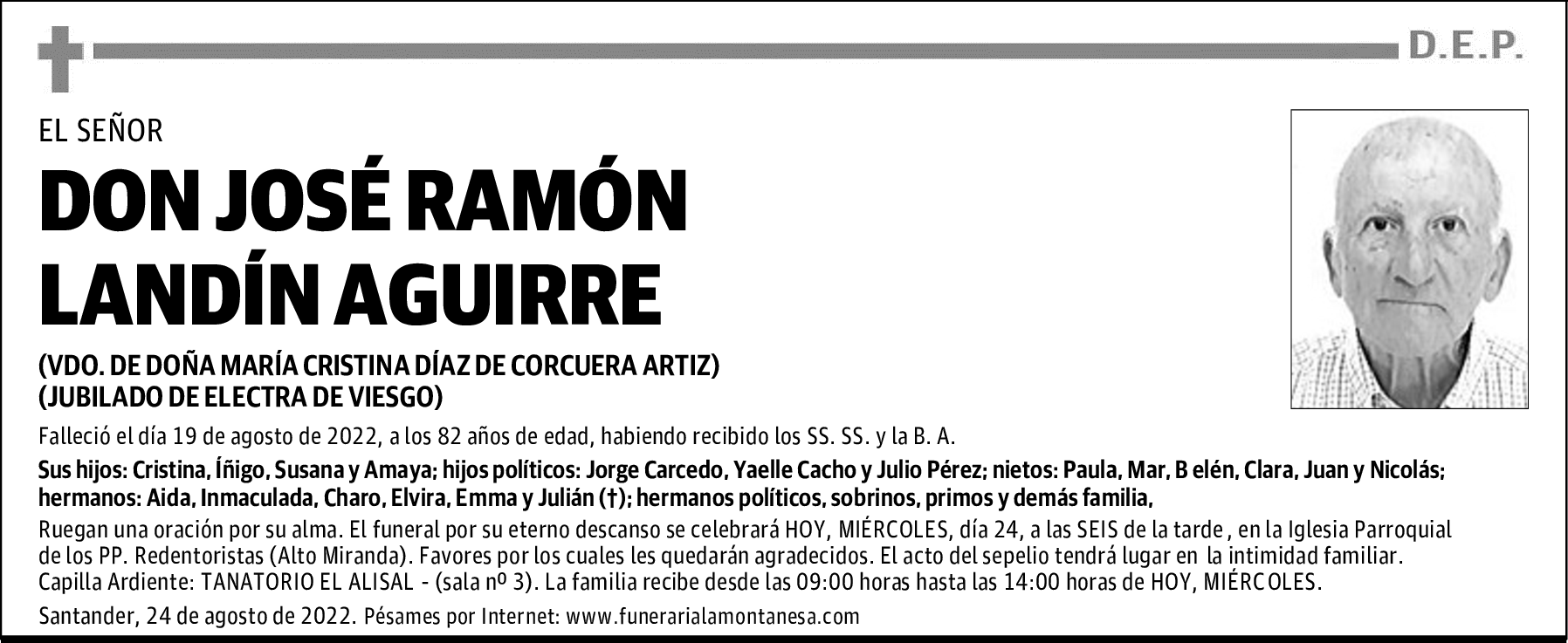 DON JOSÉ RAMÓN LANDÍN AGUIRRE