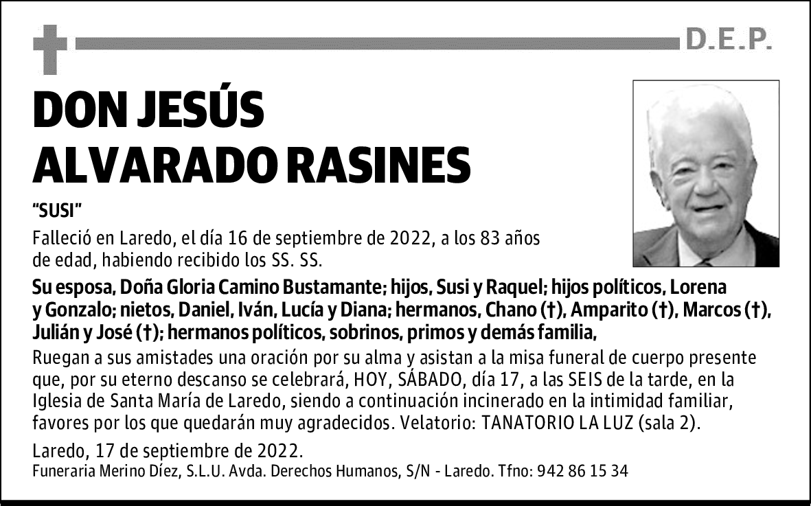 DON JESÚS ALVARADO RASINES
