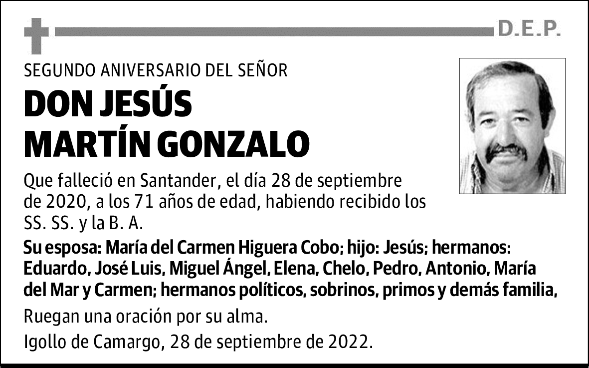 DON JESÚS MARTÍN GONZALO