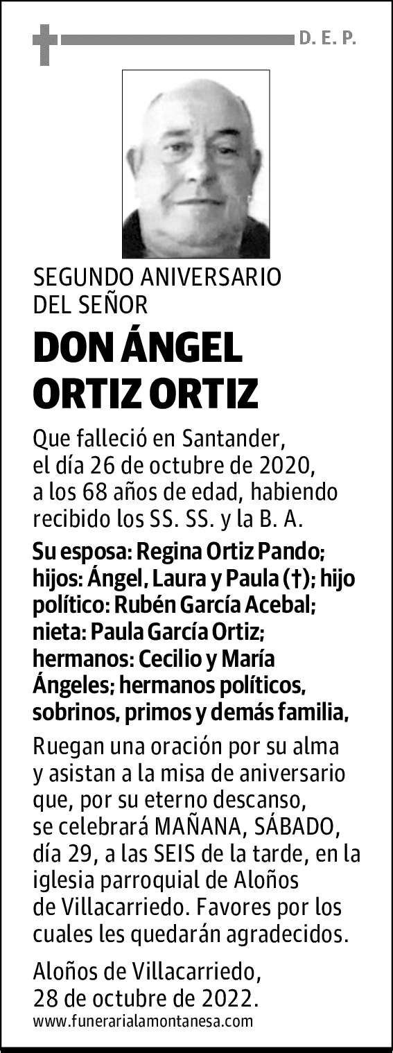 DON ÁNGEL ORTIZ ORTIZ