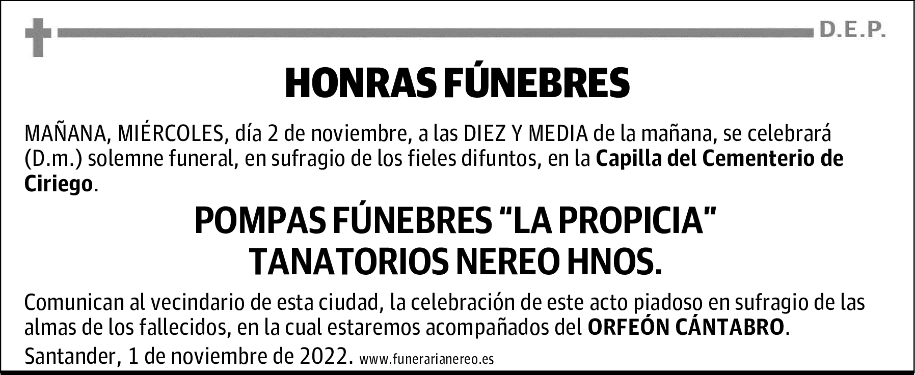 TANATORIOS NEREO HNOS