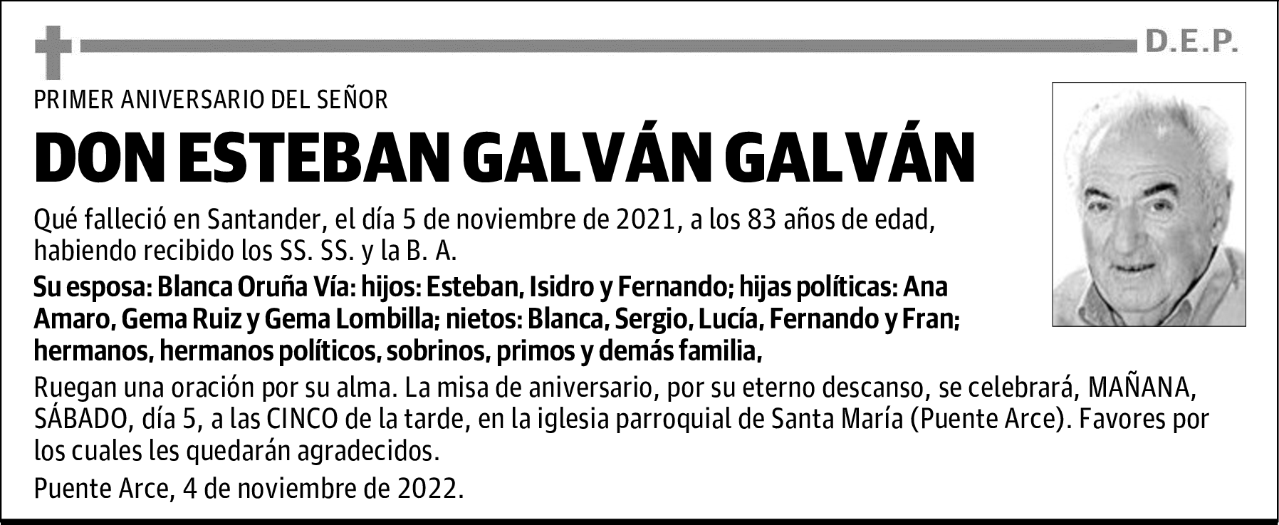 DON ESTEBAN GALVÁN GALVÁN