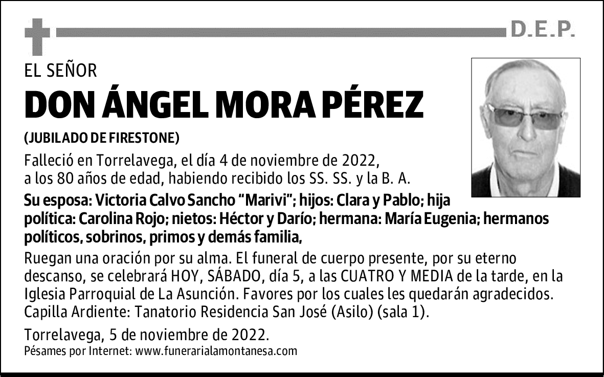 DON ÁNGEL MORA PÉREZ