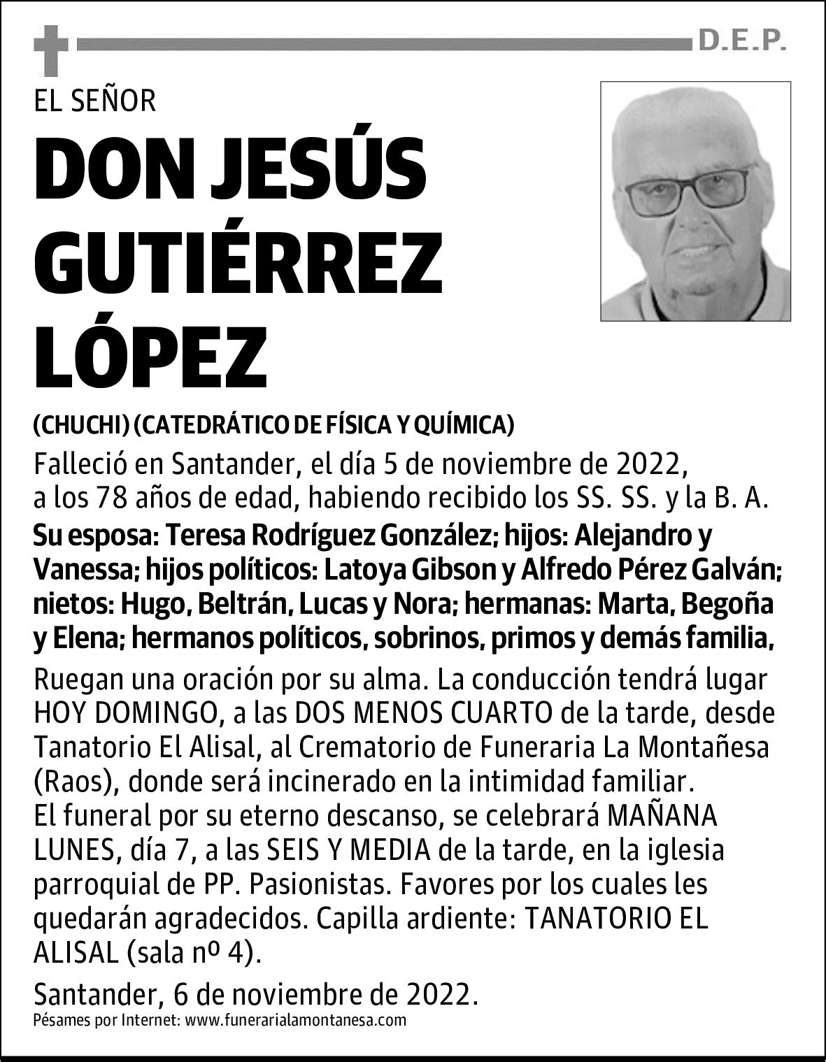 DON JESÚS GUTIÉRREZ LÓPEZ