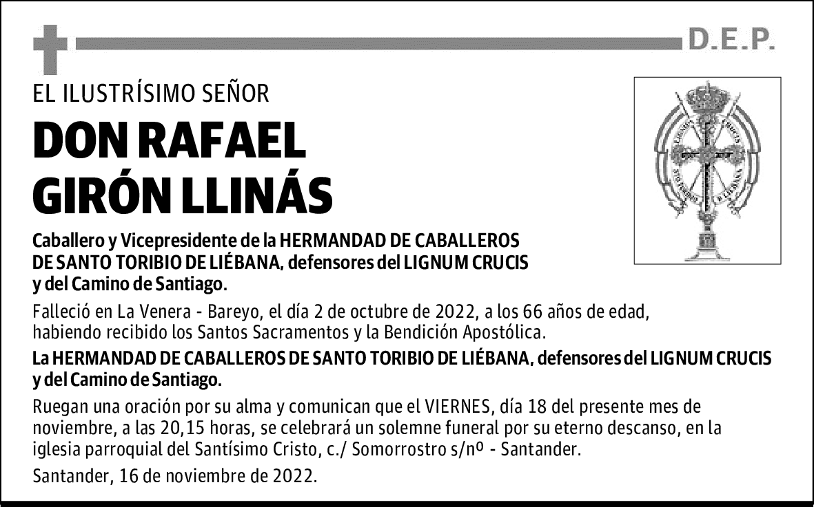 DON RAFAEL GIRÓN LLINÁS