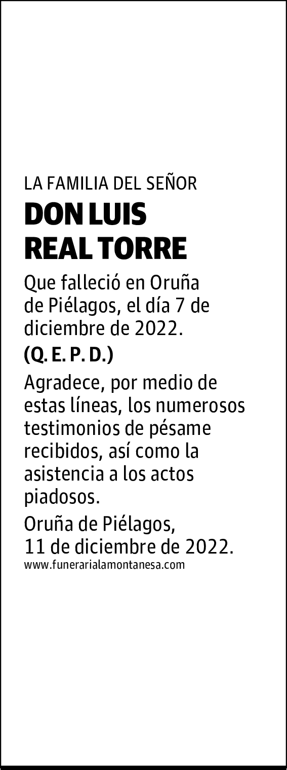 DON LUIS REAL TORRE