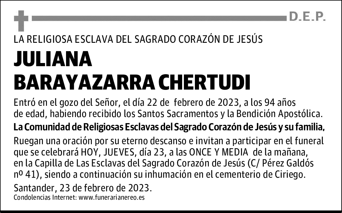 JULIANA BARAYAZARRA CHERTUDI