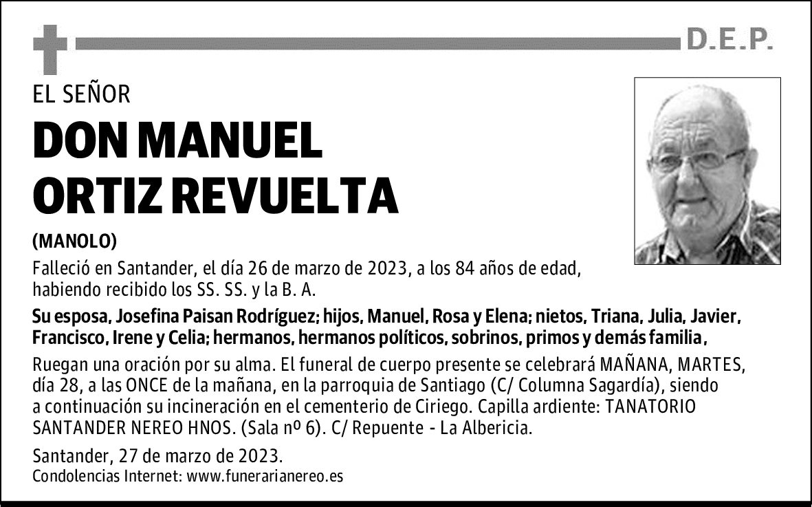 DON MANUEL ORTIZ REVUELTA