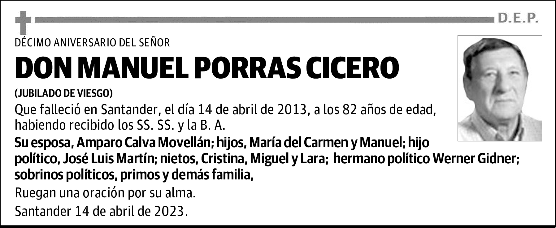 DON MANUEL PORRAS CICERO