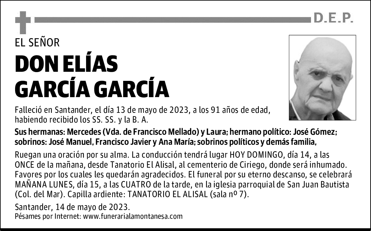 DON ELÍAS GARCÍA GARCÍA