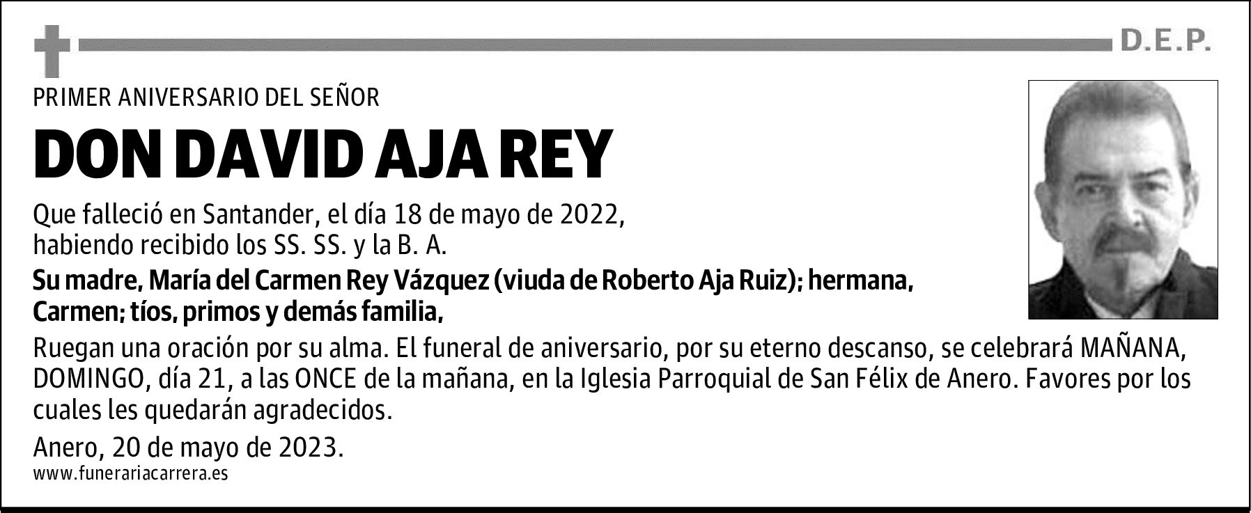 DON DAVID AJA REY
