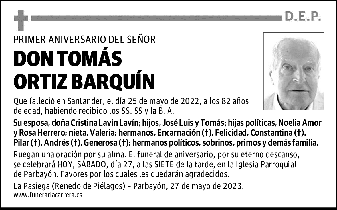 DON TOMÁS ORTIZ BARQUÍN
