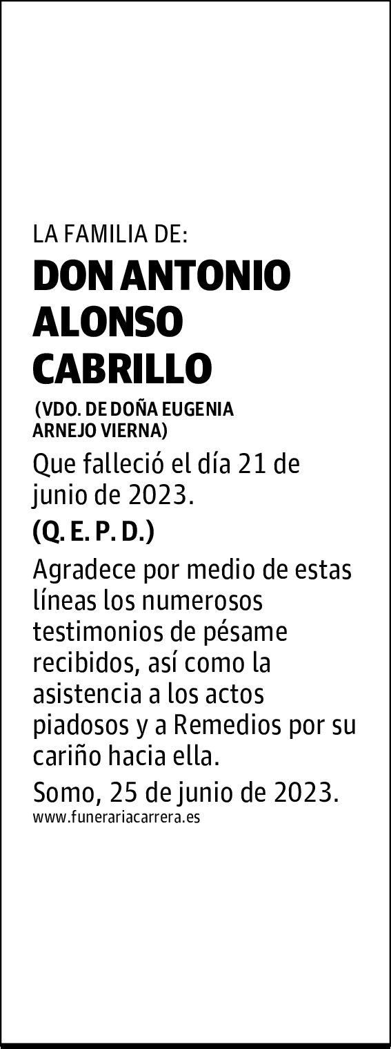 DON ANTONIO ALONSO CABRILLO