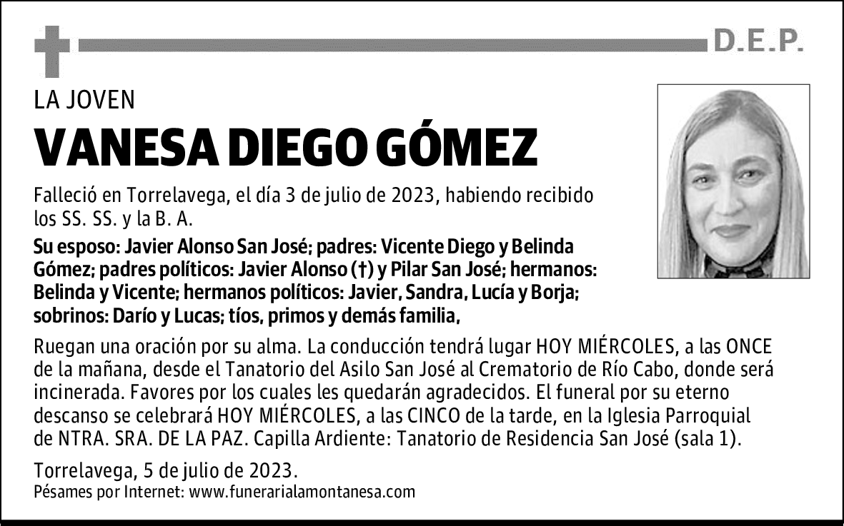 VANESA DIEGO GÓMEZ