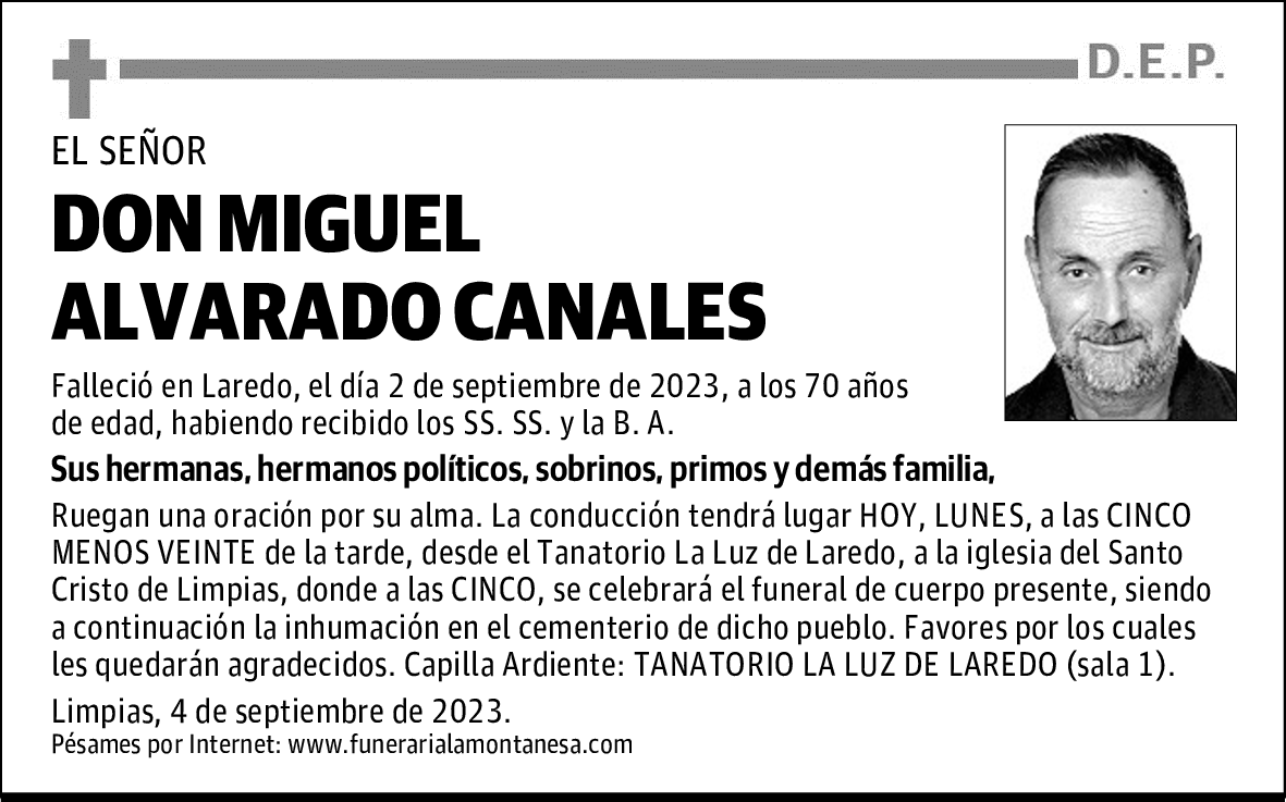 DON MIGUEL ALVARADO CANALES