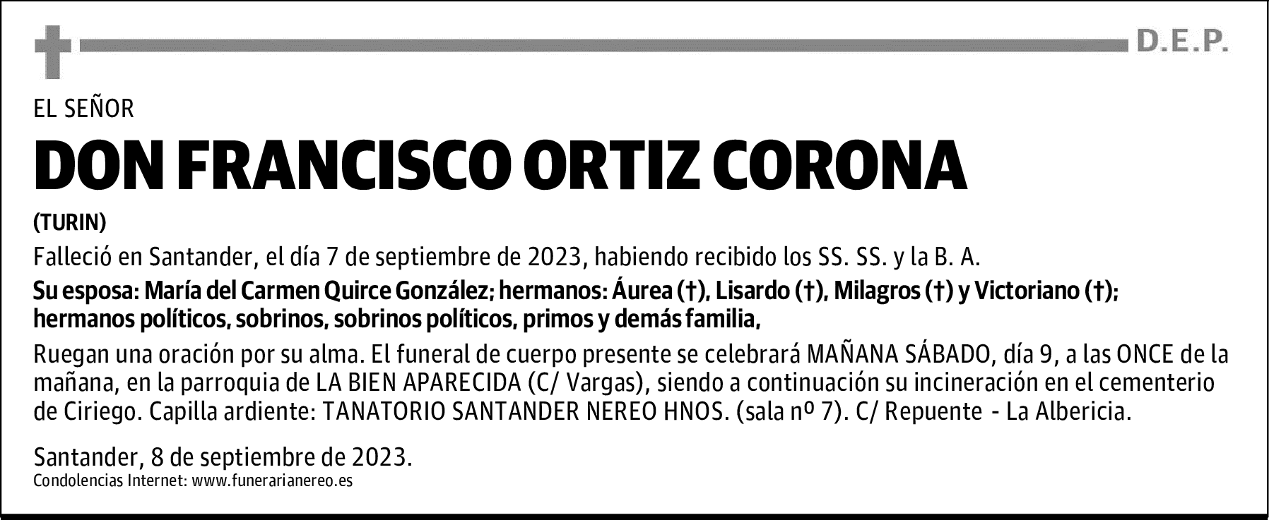 DON FRANCISCO ORTIZ CORONA