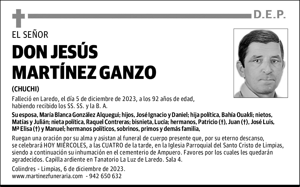 DON JESÚS MARTÍNEZ GANZO