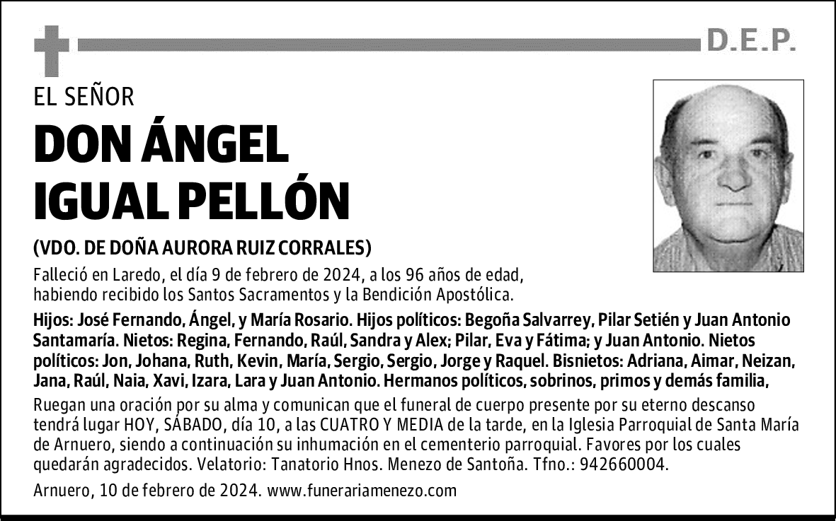DON ÁNGEL IGUAL PELLÓN