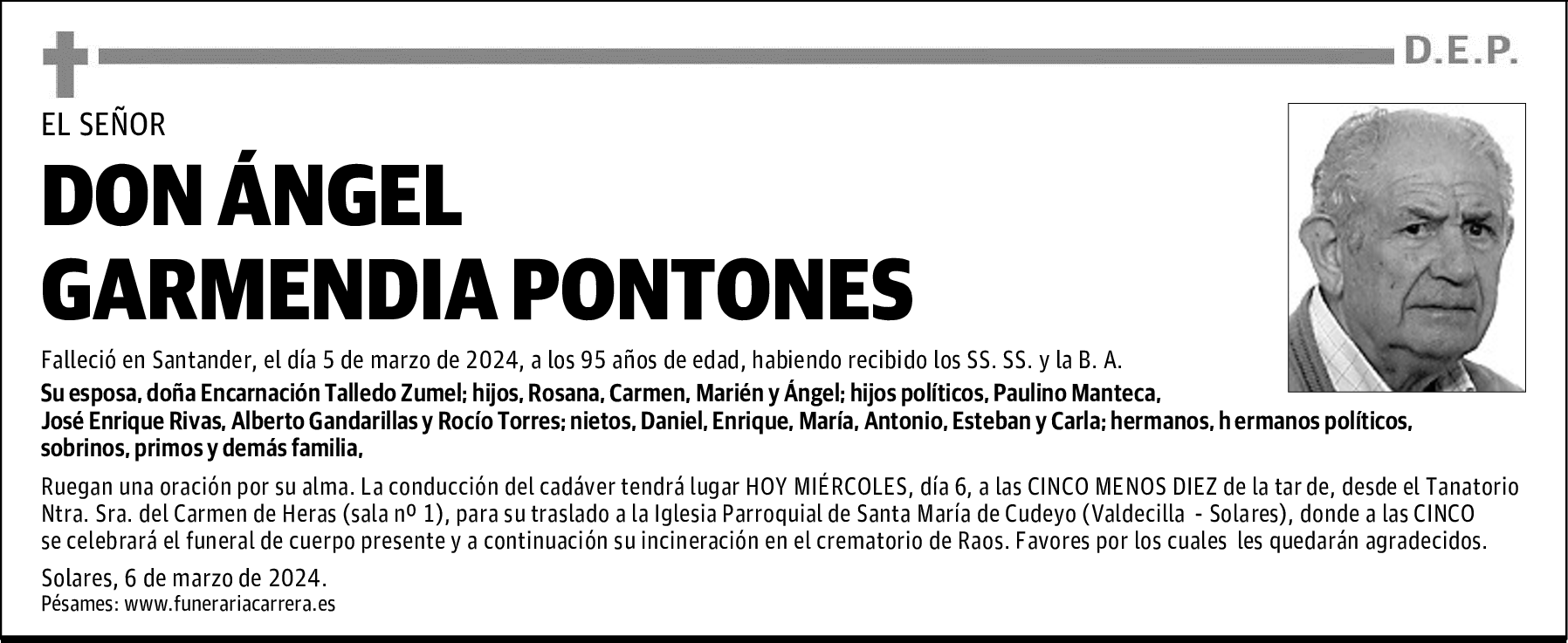 DON ÁNGEL GARMENDIA PONTONES