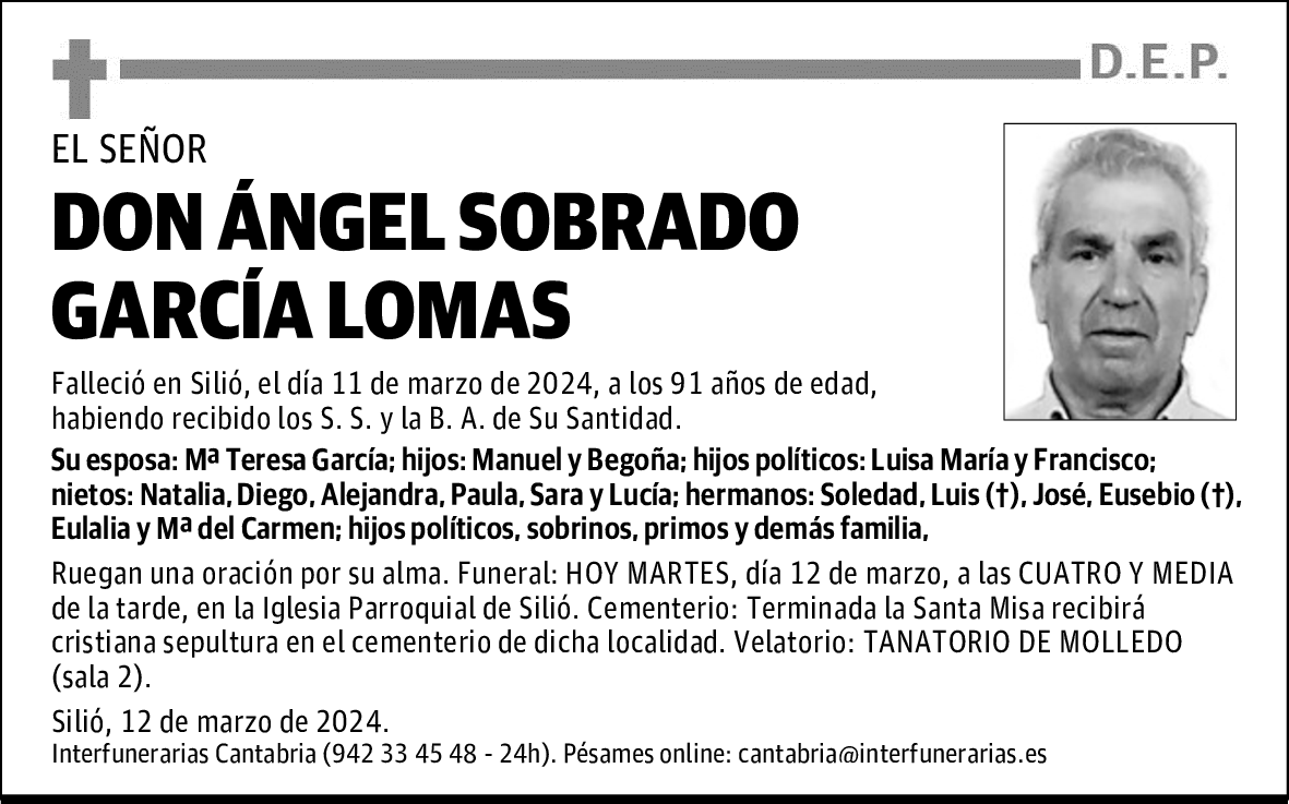 DON ÁNGEL SOBRADO GARCÍA LOMAS