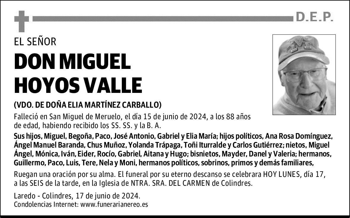 DON MIGUEL HOYOS VALLE