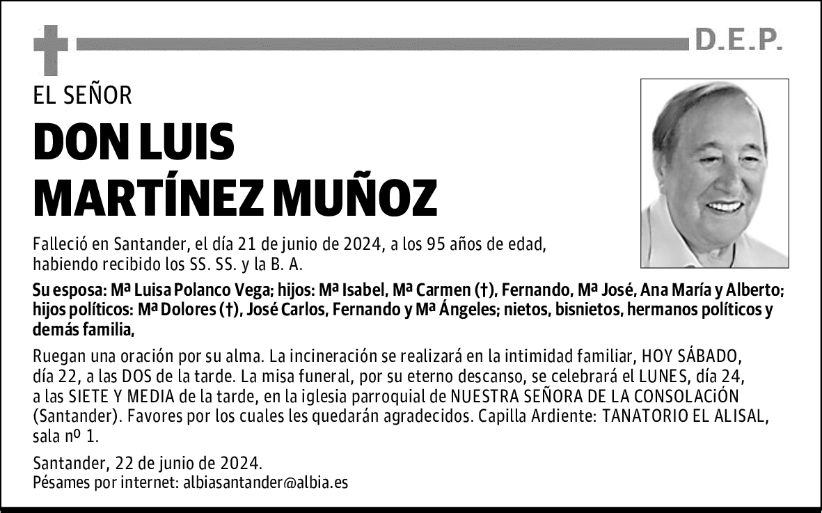 DON LUIS MARTÍNEZ MUÑOZ