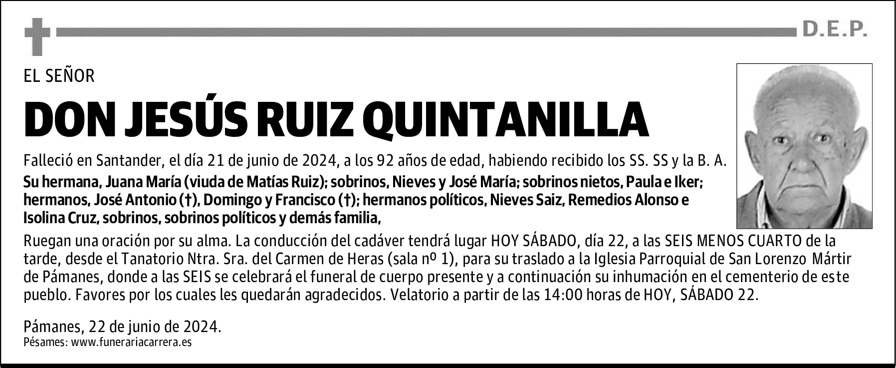 DON JESÚS RUIZ QUINTANILLA