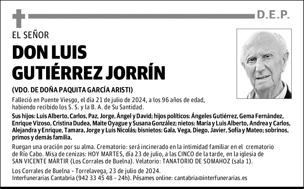DON LUIS GUTIÉRREZ JORRÍN