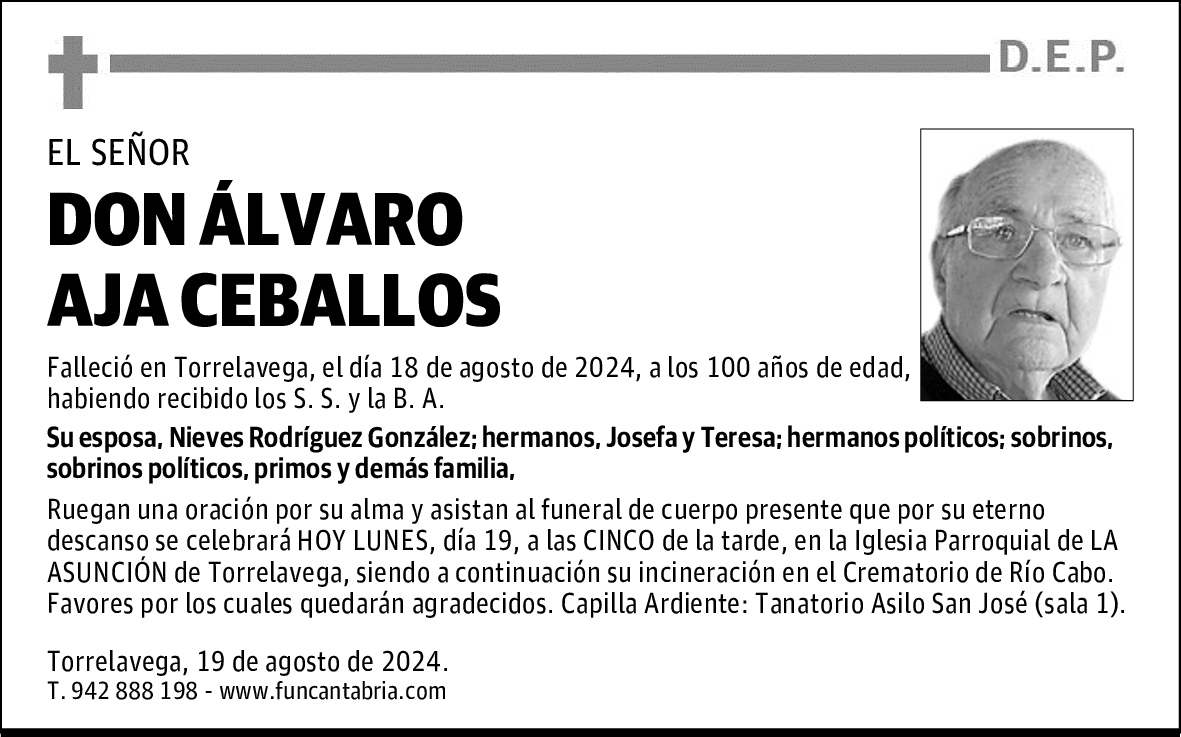 DON ÁLVARO AJA CEBALLOS
