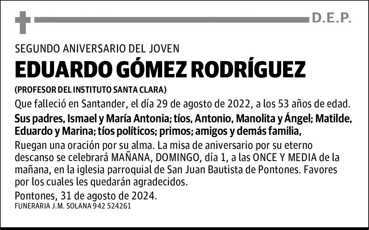 EDUARDO GÓMEZ RODRÍGUEZ