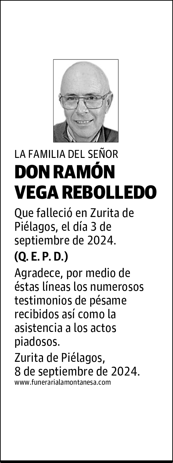 DON RAMÓN VEGA REBOLLEDO