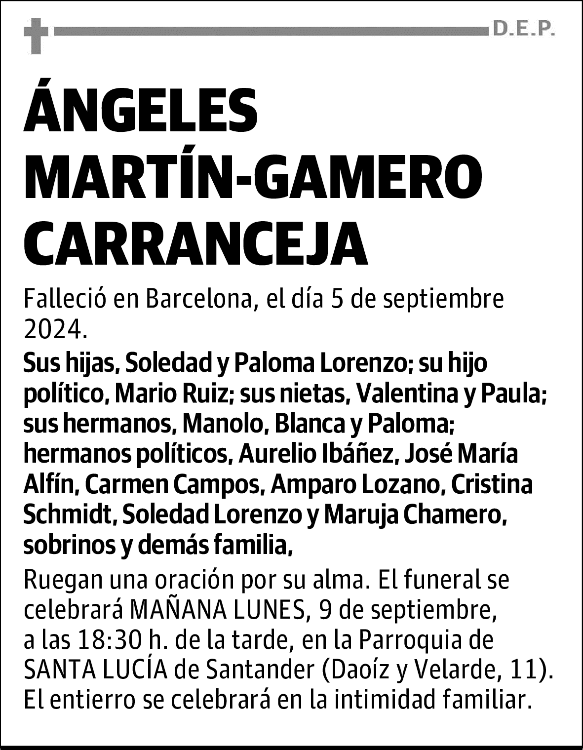 ÁNGELES MARTÍN-GAMERO CARRANCEJA