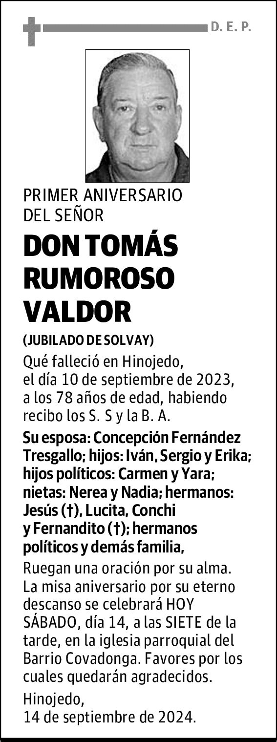 DON TOMÁS RUMOROSO VALDOR