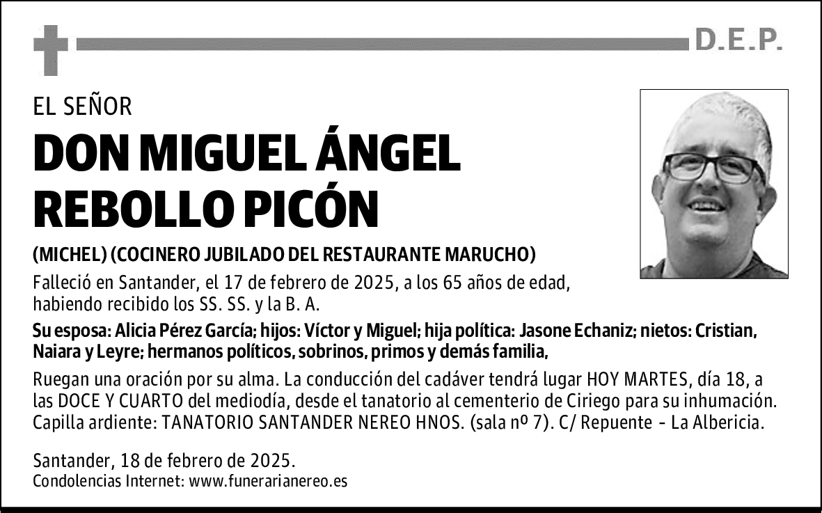 DON MIGUEL ÁNGEL REBOLLO PICÓN