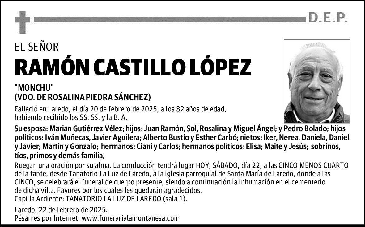 RAMÓN CASTILLO LÓPEZ