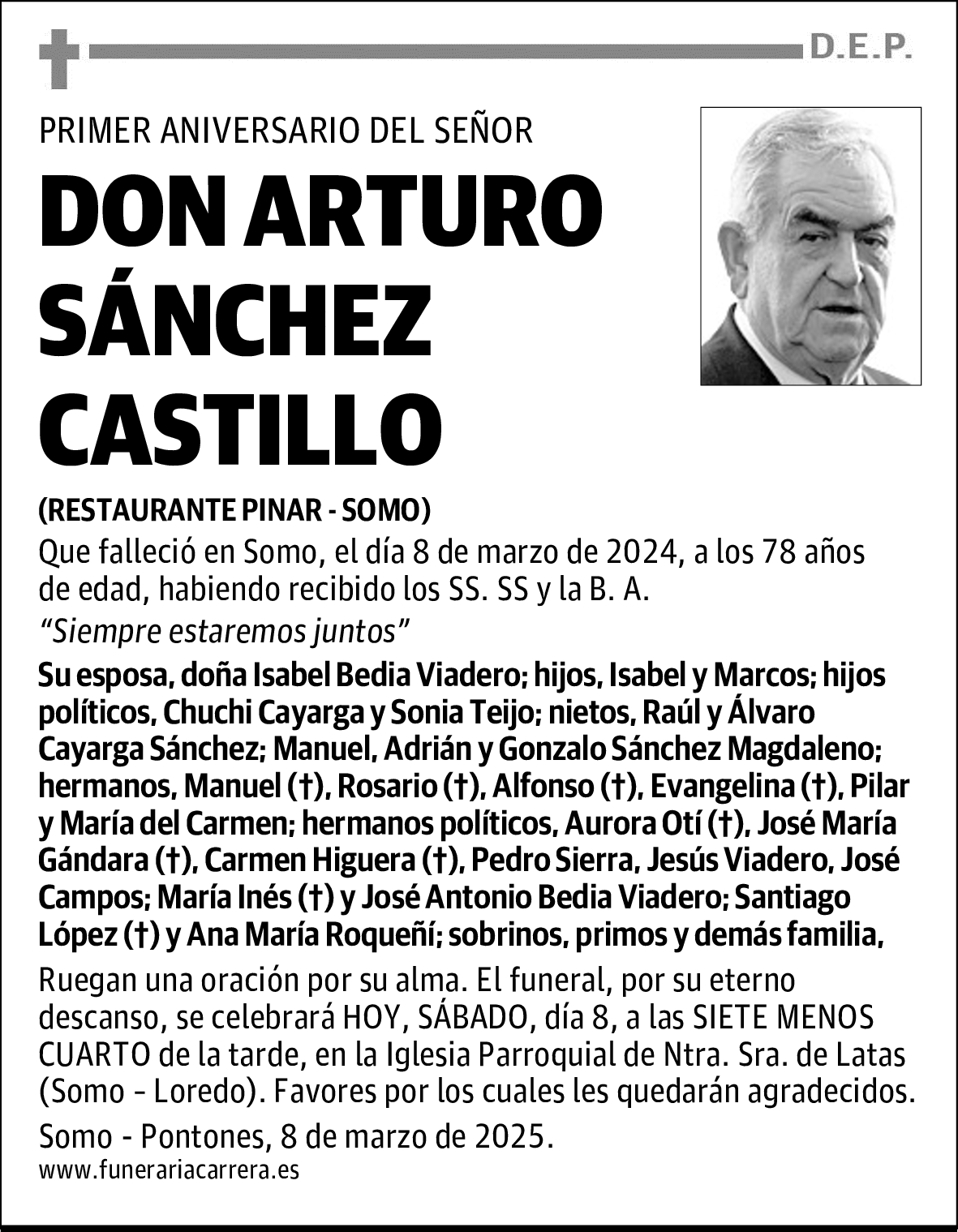 DON ARTURO SÁNCHEZ CASTILLO