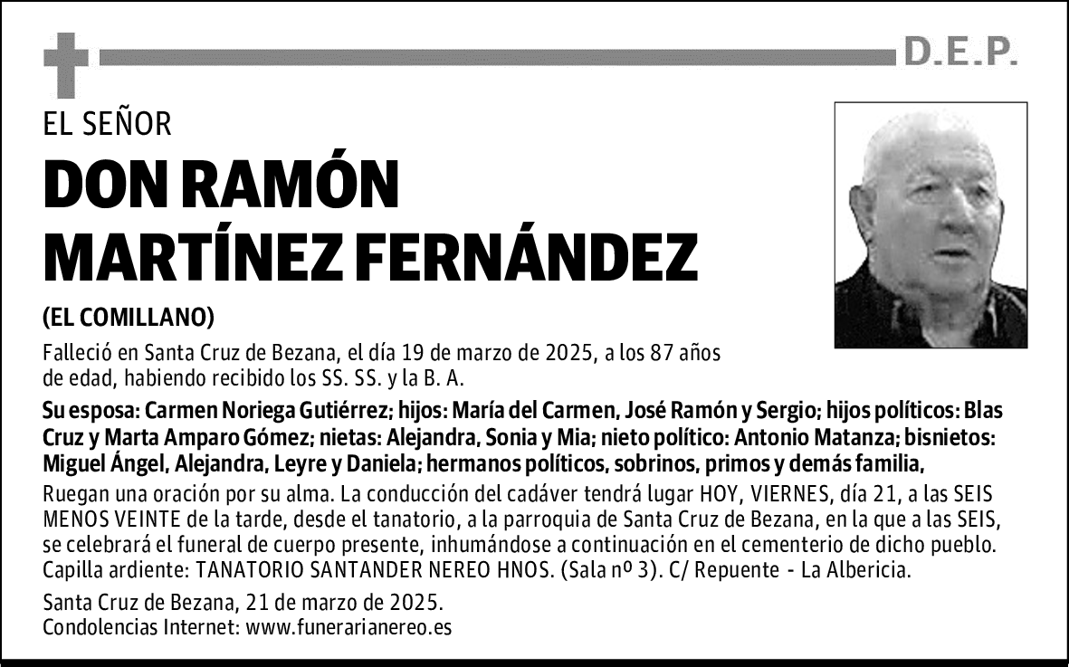 DON RAMÓN MARTÍNEZ FERNÁNDEZ