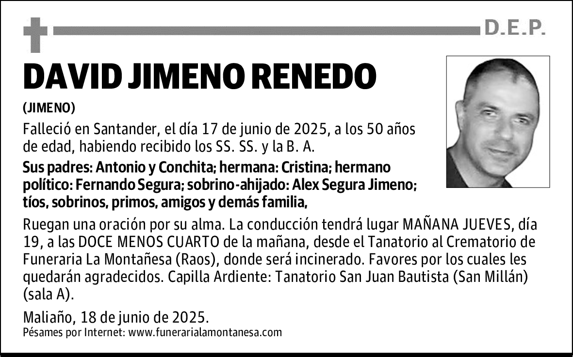 DAVID JIMENO RENEDO