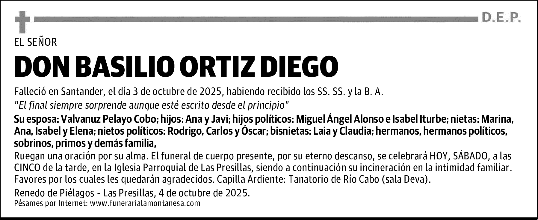 DON BASILIO ORTIZ DIEGO