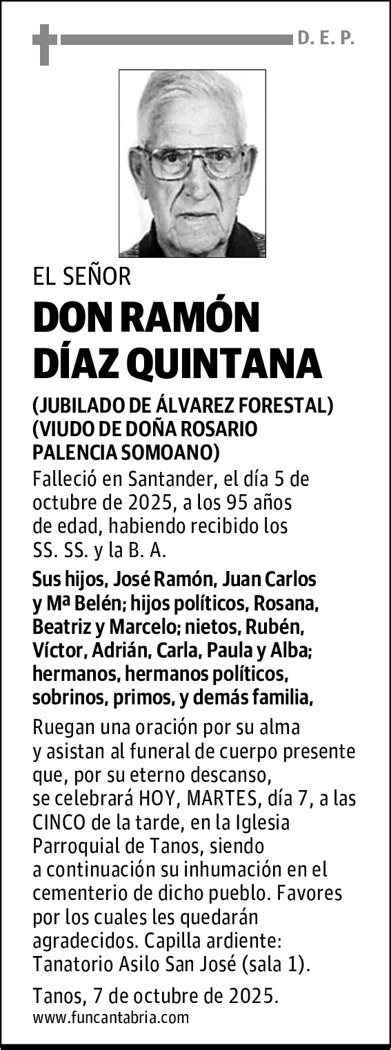 DON RAMÓN DÍAZ QUINTANA