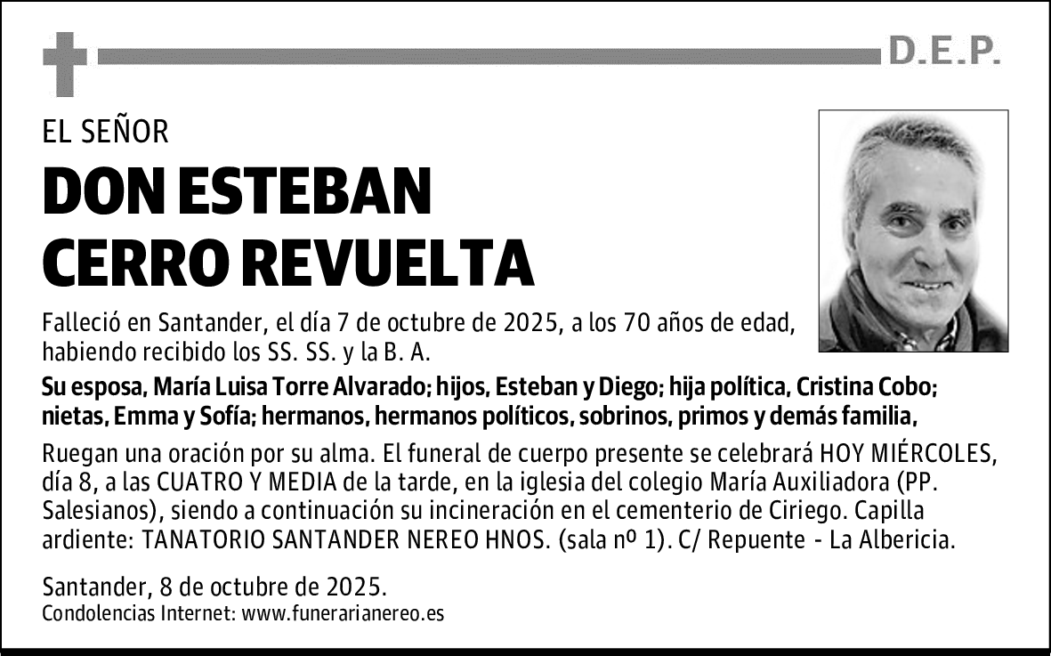 DON ESTEBAN CERRO REVUELTA