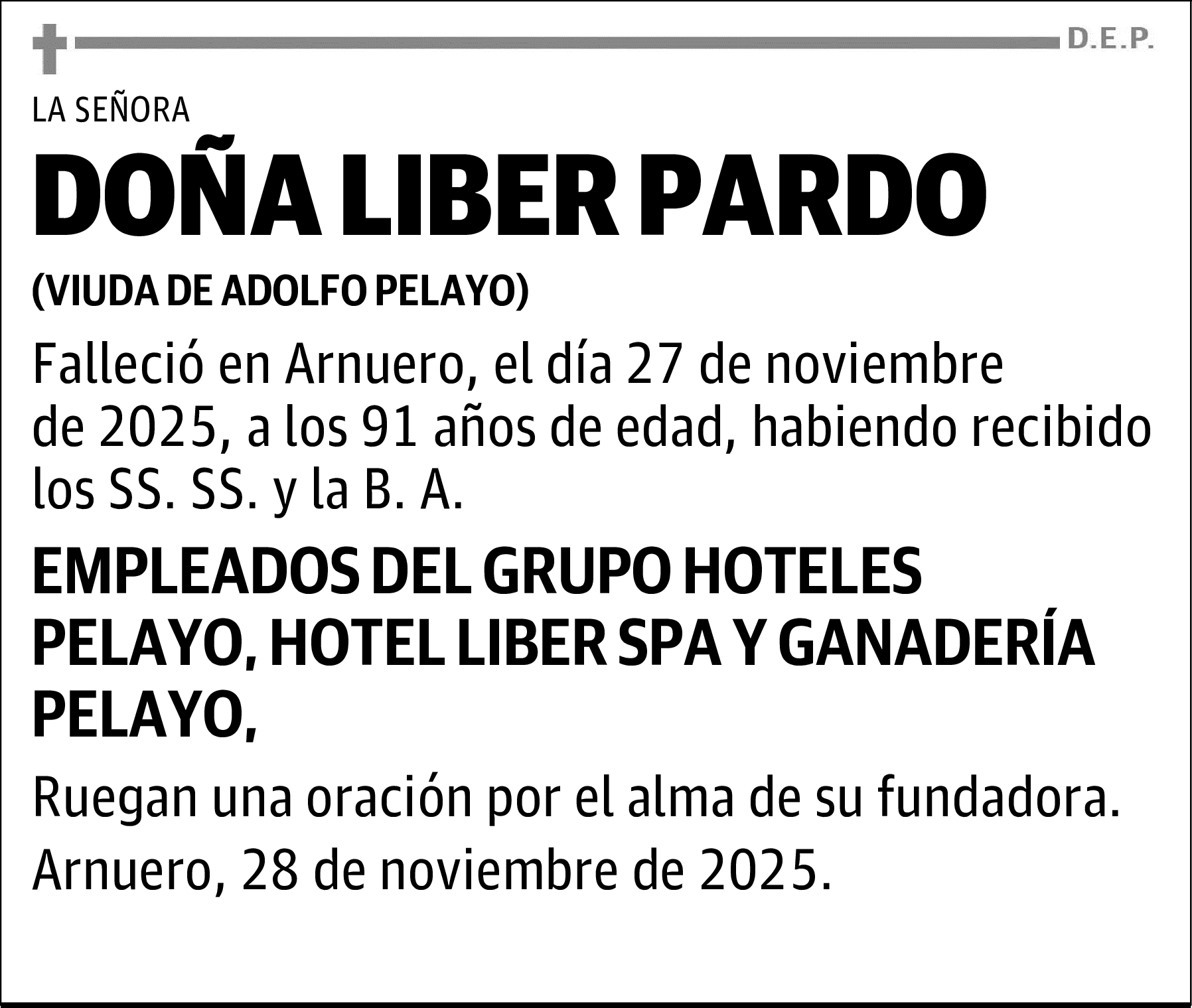 DOÑA LIBER PARDO