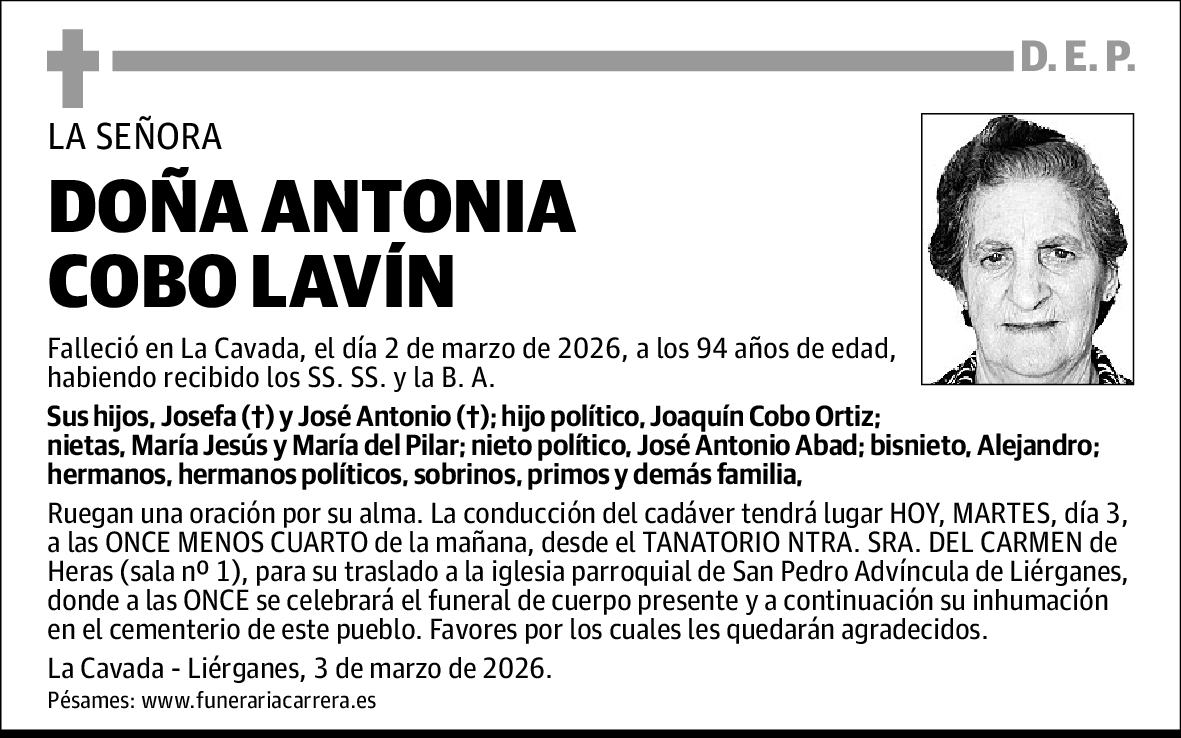 Antonia Cobo Lavín