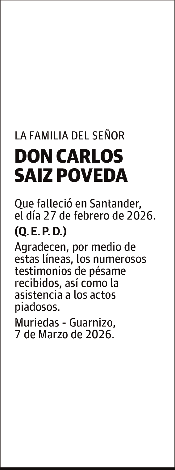 Carlos Saiz Poveda